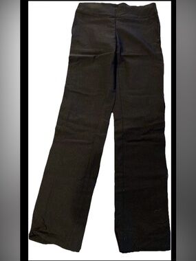 Nic+Zoe- Woman’s Stretch Trouser Casula Prof Pants Black Sz 8 30” W 30” In 39”L
